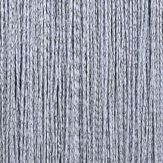 vidaXL Κουρτίνα Πόρτας από Ύφασμα Γκρι 100x250cm 4102049