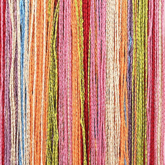 vidaXL Fabric Door Curtain Multicolour 140x250cm 4102038