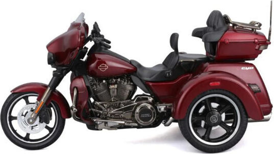 Harley Davidson Cvo Tri Glide 2021 1:12 Червен