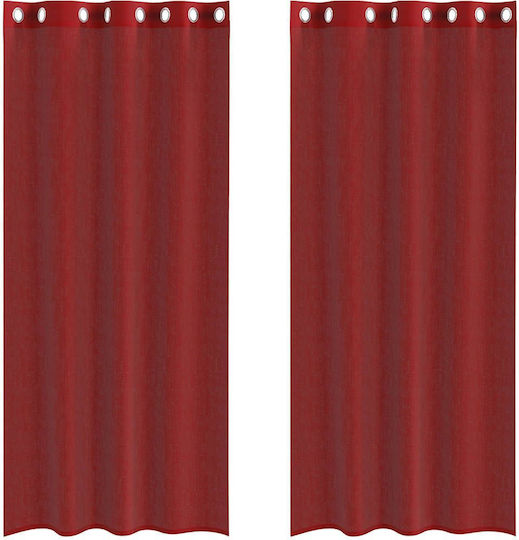 vidaXL Set Voile Cu Capse vidaXL Set Voile Cu Capse