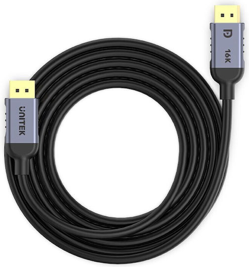 Unitek Cable DisplayPort male - DisplayPort male 1m Black (C1628GY01-1M)