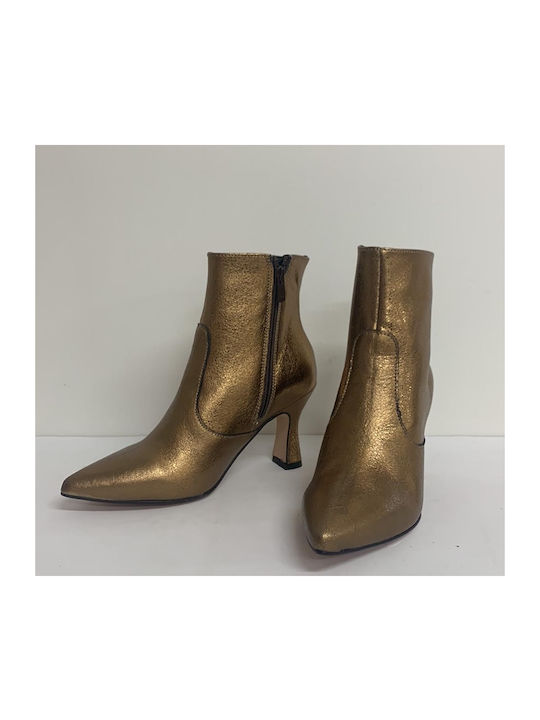 D Chicas Boots Gold 5502-Bronze