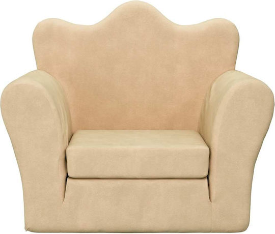 Kids Armchair Beige