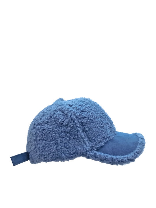Brims and Trims Kids' Hat Jockey Fabric Light Blue