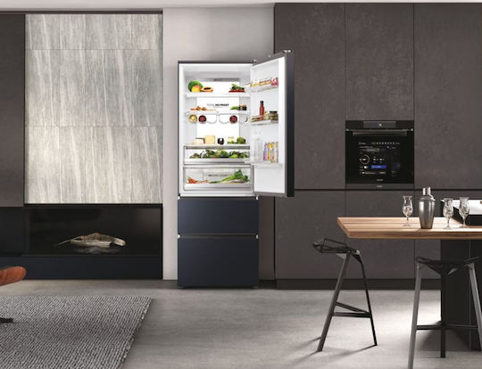 Haier Kühl-Gefrierkombination 483Es Total NoFrost H200.6xB70xT67.5cm. Gray HTW7720ENMB
