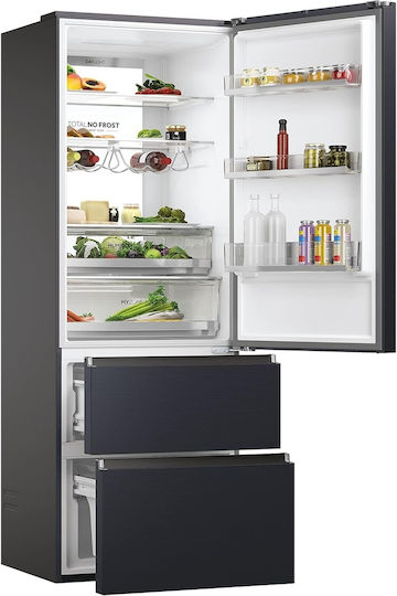 Haier Kühl-Gefrierkombination 483Es Total NoFrost H200.6xB70xT67.5cm. Gray HTW7720ENMB