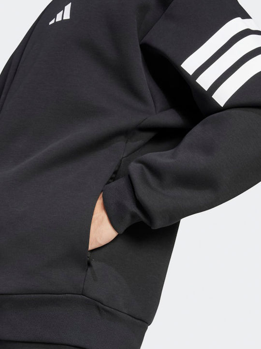 3-stripes Ανδρική Ζακέτα Μαύρο