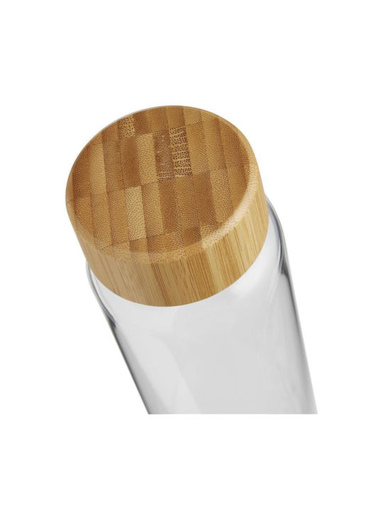 DAY Glas Wasser Flasche Mit Schraube Deckel Transparent
