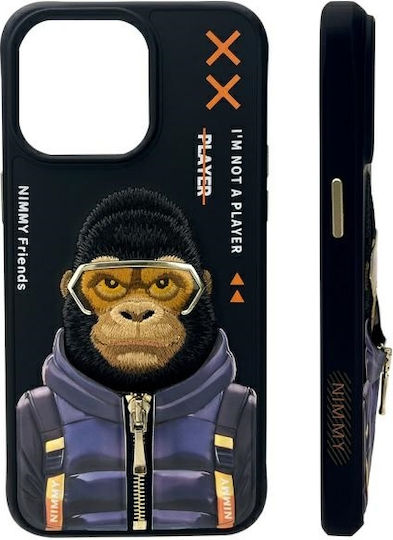 Nimmy Back Cover Silicon / Plastic Impermeabil Negru (iPhone 15 Pro Max)