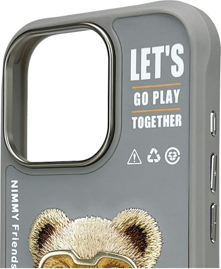 Nimmy Glasses Cool 2.0 Back Cover Plastic / Silicone Waterproof Gray (iPhone 16 Pro Max)
