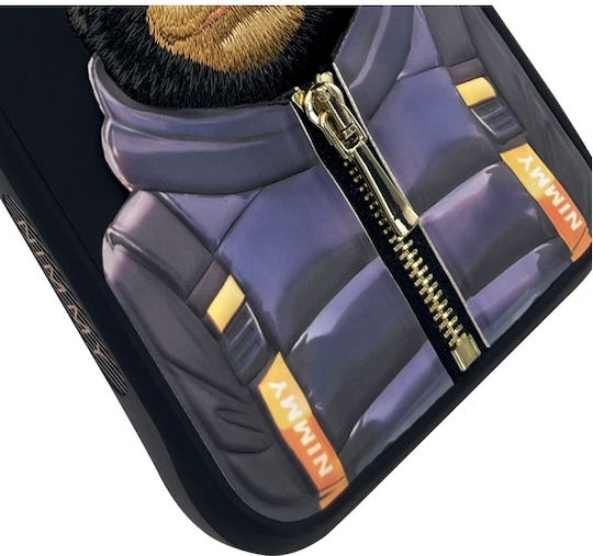 Nimmy Back Cover Silicon / Plastic Impermeabil Negru (iPhone 15 Pro Max)