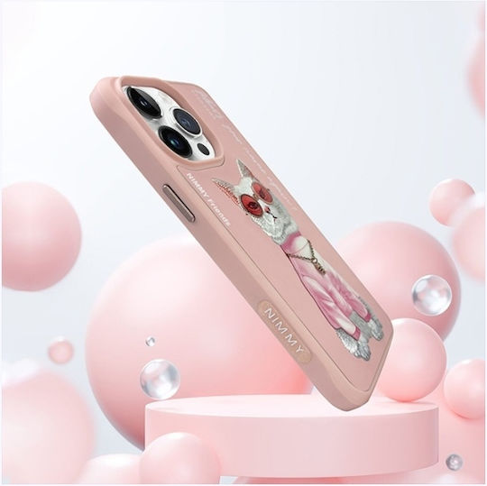Nimmy Nimmy Handyhüllen Silikon Kunststoff Wasserdicht Rosa Für iPhone 15 Pro Max