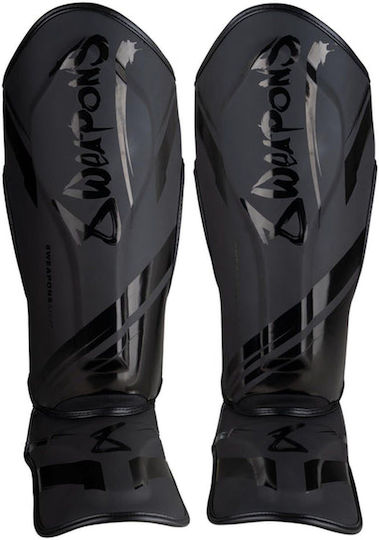 8 Weapons Shin Guards Adults Black