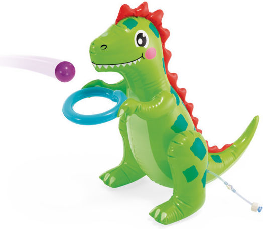 Intex Dino Kinder Schwimmbecken PVC 159l Aufblasbar 201x157x69cm