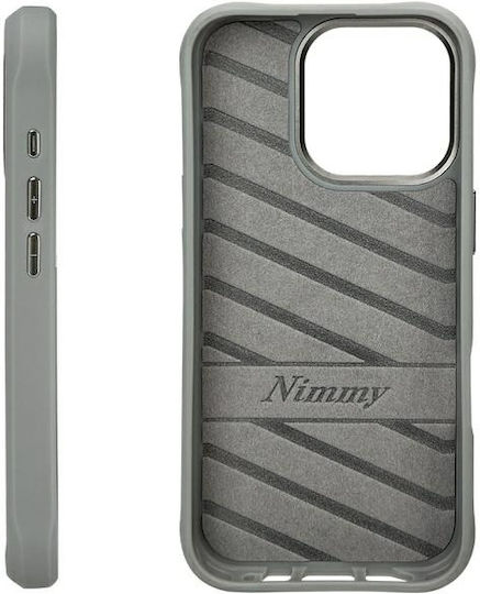 Nimmy Back Cover Silicone Waterproof Gray (iPhone 16 Pro)