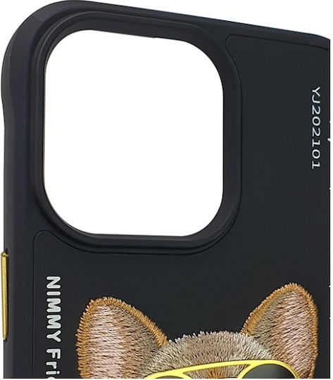 Nimmy Glasses Little Tycoon Back Cover Σιλικόνης / Πλαστικό Αδιάβροχο Μαύρο (iPhone 15 Pro Max)