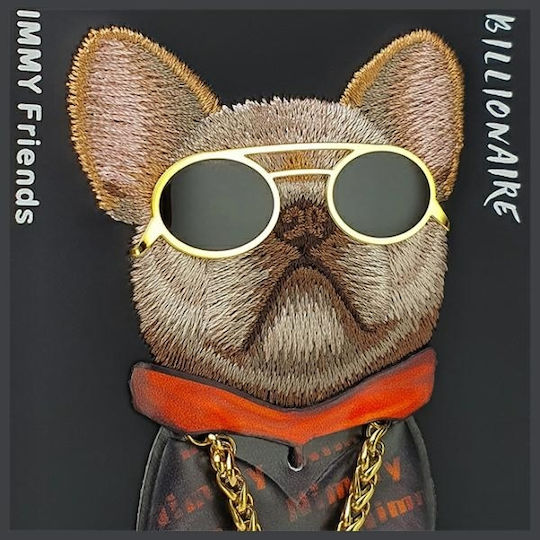 Nimmy Glasses Little Tycoon Back Cover Σιλικόνης / Πλαστικό Αδιάβροχο Μαύρο (iPhone 15 Pro Max)