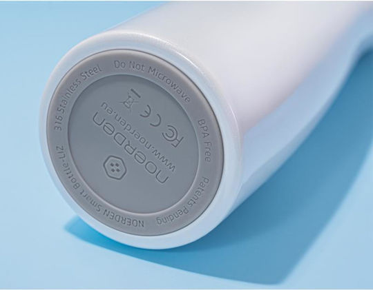 Noerden Μπουκάλι Θερμός Ανοξείδωτο 350ml Μπλε