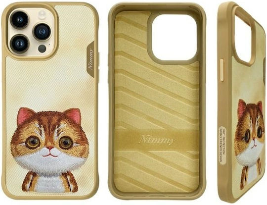 Nimmy Umschlag Rückseite Silikon / Kunststoff Wasserdicht Khaki (iPhone 15 Pro)