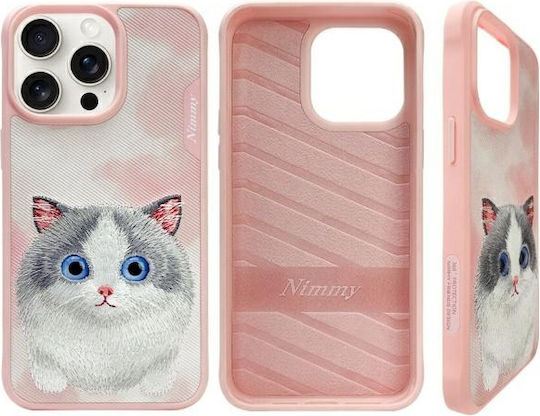Nimmy Back Cover Σιλικόνης / Πλαστικό Αδιάβροχο Ροζ (iPhone 15 Pro)