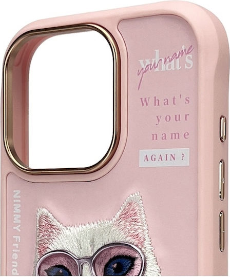 Nimmy Nimmy Handyhüllen Silikon Kunststoff Wasserdicht Rosa Weiß Reichtum und Schönheit Für iPhone 16 Pro Max