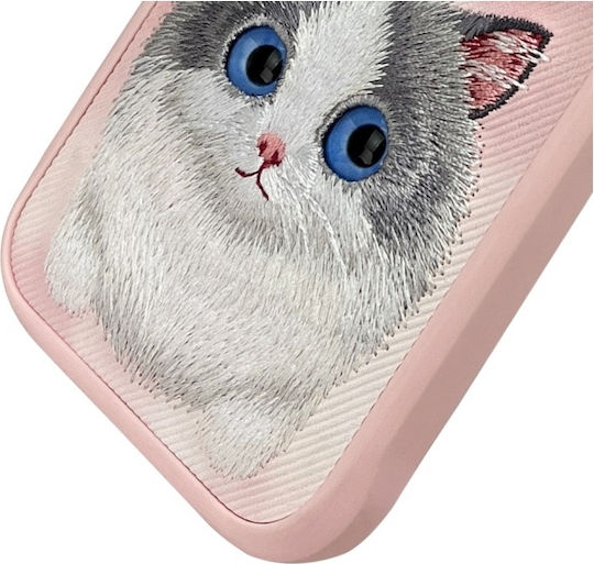 Nimmy Umschlag Rückseite Silikon / Kunststoff Wasserdicht Rosa (iPhone 17 Pro / iPhone 16 Pro)