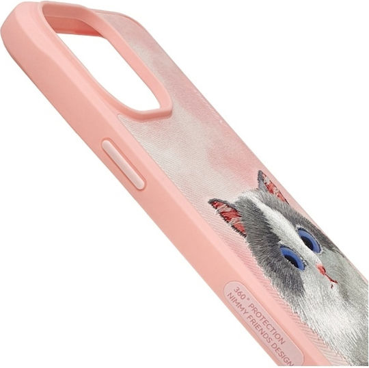 Nimmy Back Cover Σιλικόνης / Πλαστικό Αδιάβροχο Ροζ (iPhone 15 Pro)