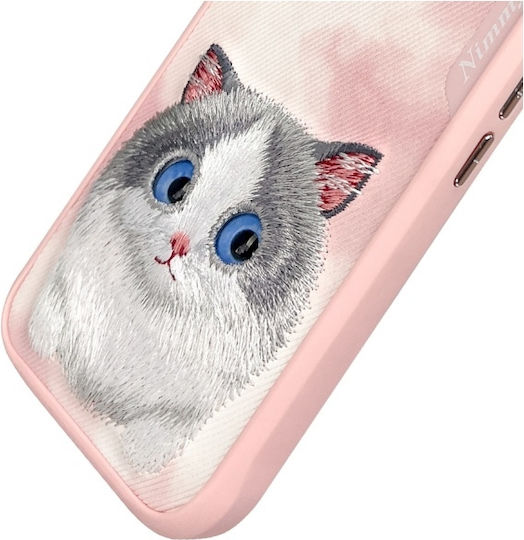 Nimmy Große Augen Rückseite Silikon Kunststoff Wasserdicht Rosa Ragdoll iPhone 16