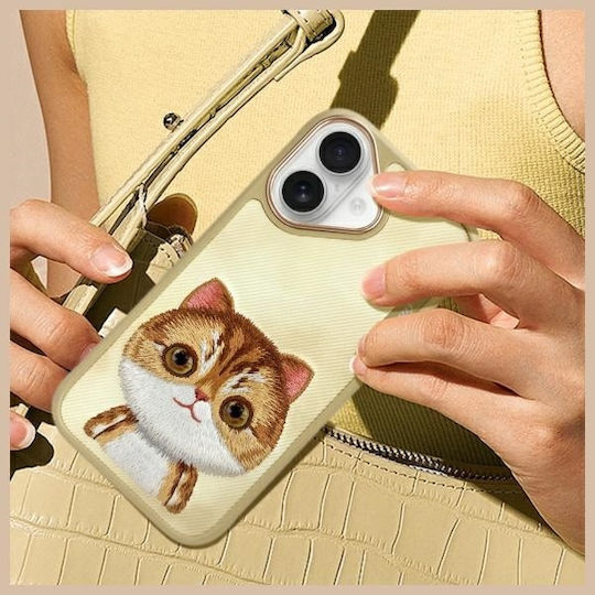 Nimmy Große Augen Rückseite Silikon Kunststoff Wasserdicht Felinae (iPhone 16)