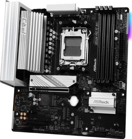 ASRock B850M Pro RS Motherboard Micro ATX with AMD AM5 Socket