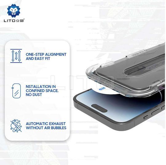 Lito Privacy Tempered Glass (iPhone 16 )