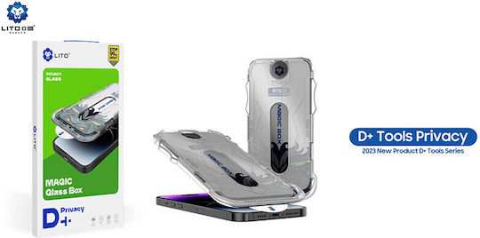 Lito Privacy Tempered Glass (iPhone 16 )