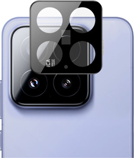 Techsuit Προστασία Κάμερας Tempered Glass Μαύρο για το Xiaomi 15