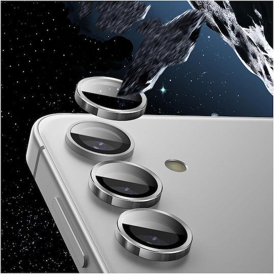 Lito Προστασία Κάμερας Tempered Glass Ασημί για το Samsung Galaxy S25 Plus