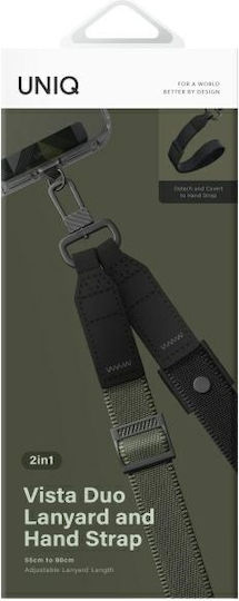 Uniq Vista Universal 2in1 Phone Strap Forest Black
