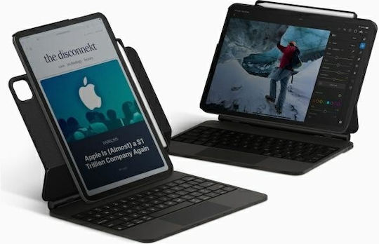 Uniq Flip Cover Μαύρη (iPad Air 2020/2022 / iPad Pro 2018 11" / iPad Pro 2020 11" / iPad Pro 2021 11" / iPad Pro 2022 11'' / iPad Pro 2024 11" / iPad Air 11" 2024/2025/2026)