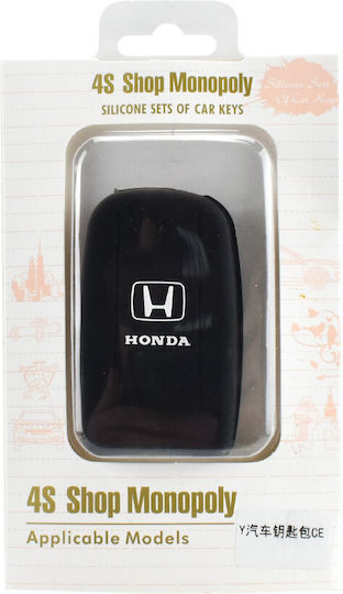 Silicone Protective Cover for Honda Car Keys #4 4s – Black