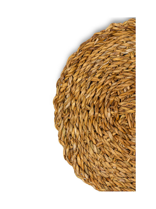 Due esse Placemats Rotund Din paie Bej 27cm 1buc