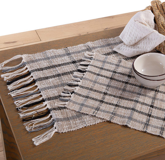Nef-Nef Homeware Σουπλά Μπεζ 48x33cm