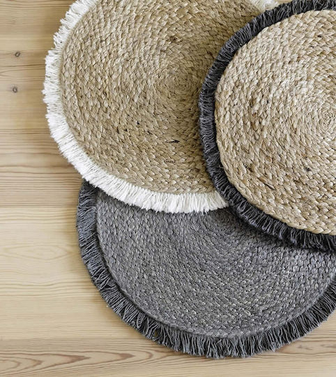 Nima Carina Placemats Din paie Gri 38x38cm 1buc