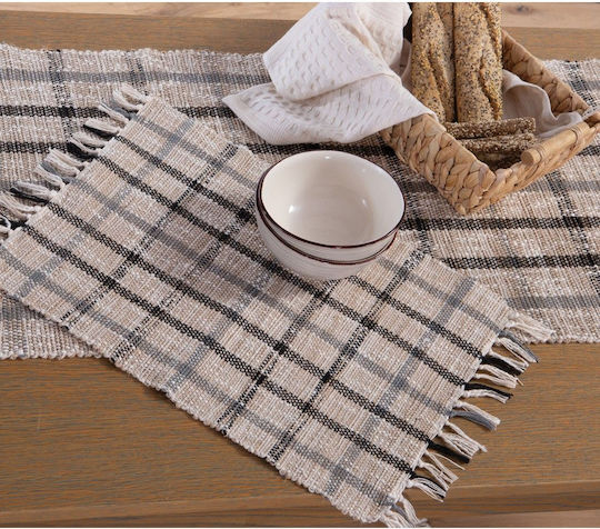 Nef-Nef Homeware Σουπλά Μπεζ 48x33cm Nef-Nef Homeware Σουπλά Μπεζ 48x33cm