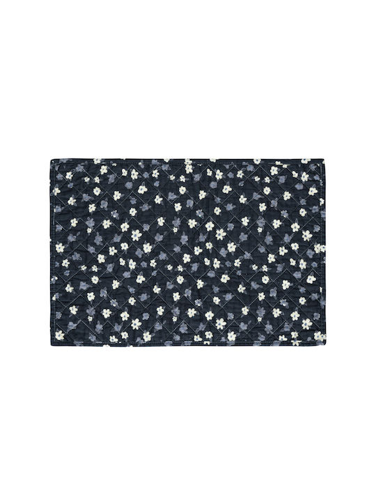 Kentia Loft Fusion 252 Σουπλά Υφασμάτινο Μαύρο 50x35cm 2τμχ