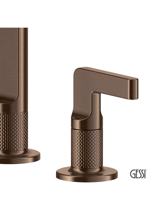 Gessi Inciso Πάγκου Copper Brushed Gessi Inciso Πάγκου Copper Brushed