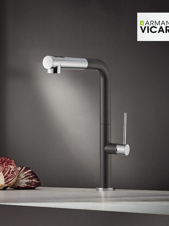 Armando Vicario Tozo Kitchen Faucet Counter Concrete Beton