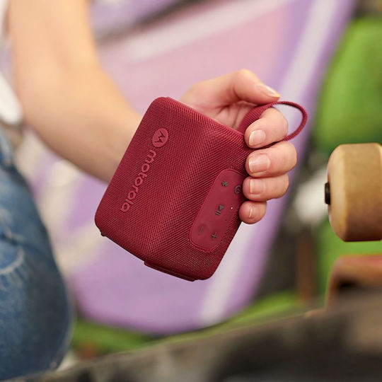 Motorola ROKR 300 Impermeabil Boxă Bluetooth 7W cu Durată de Baterie până la 12 ore Roșu