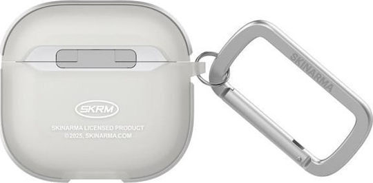 Skinarma Θήκη Πλαστική σε Λευκό χρώμα για Apple AirPods 4