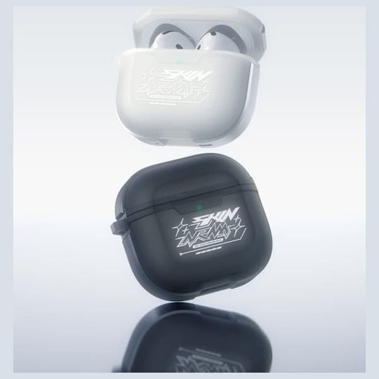 Skinarma Θήκη Πλαστική σε Μαύρο χρώμα για Apple AirPods 4