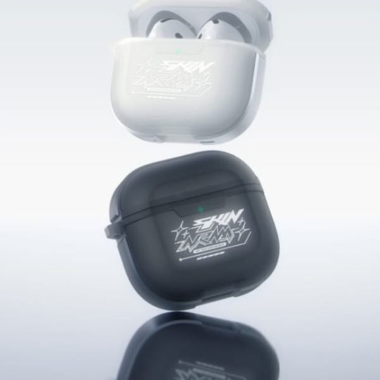 Skinarma Θήκη Πλαστική σε Λευκό χρώμα για Apple AirPods 4