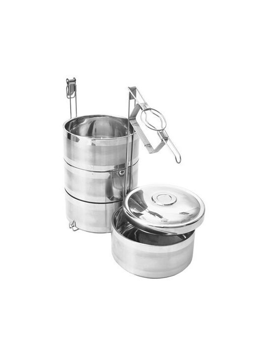 Orion Δοχείο Φαγητού Inox Θερμός Ασημί 1.1lt