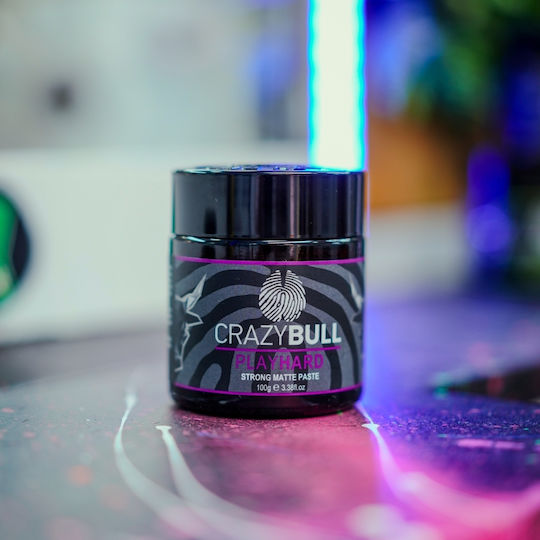 Crazy Bull Spiel Hart Paste Haarwachs 100ml